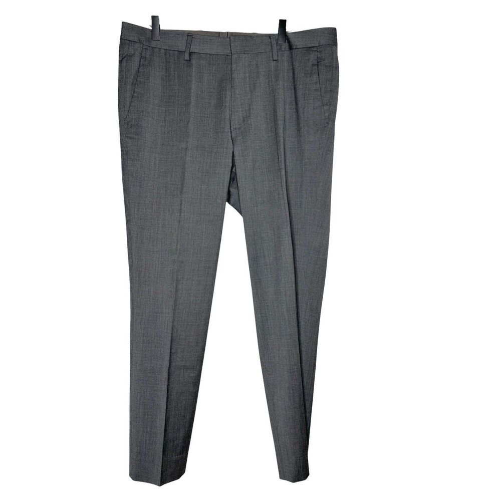 BONOBOS SLIM FIT JETSETTER Mens 42R Jacket 38x29 Pant Gray Wool 2 Piece Suit EUC - Picture 9 of 13